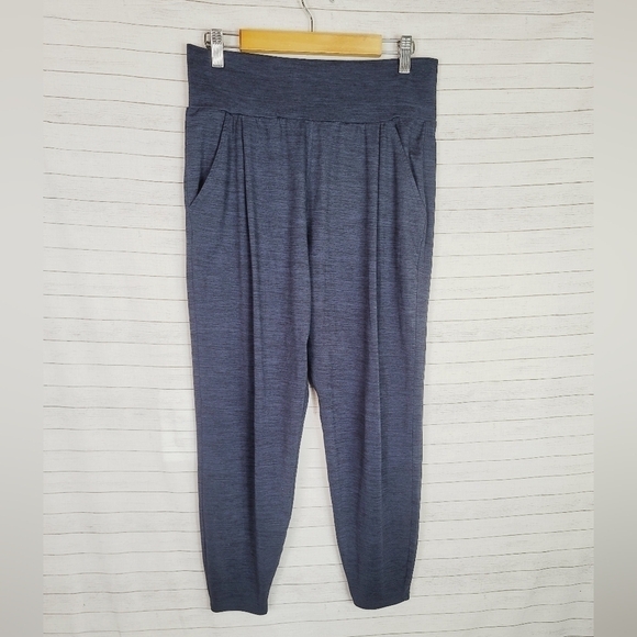 VUORI HEATHERED BLUE JOGGERS, SZ XS - Picture 1 of 13